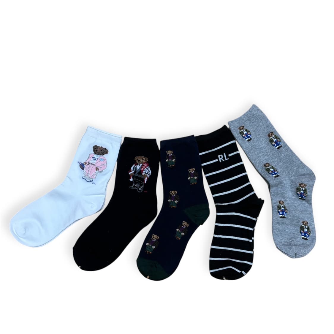[새상품]폴로 랄프로렌 베어 여성 양말 세트 상품이미지4