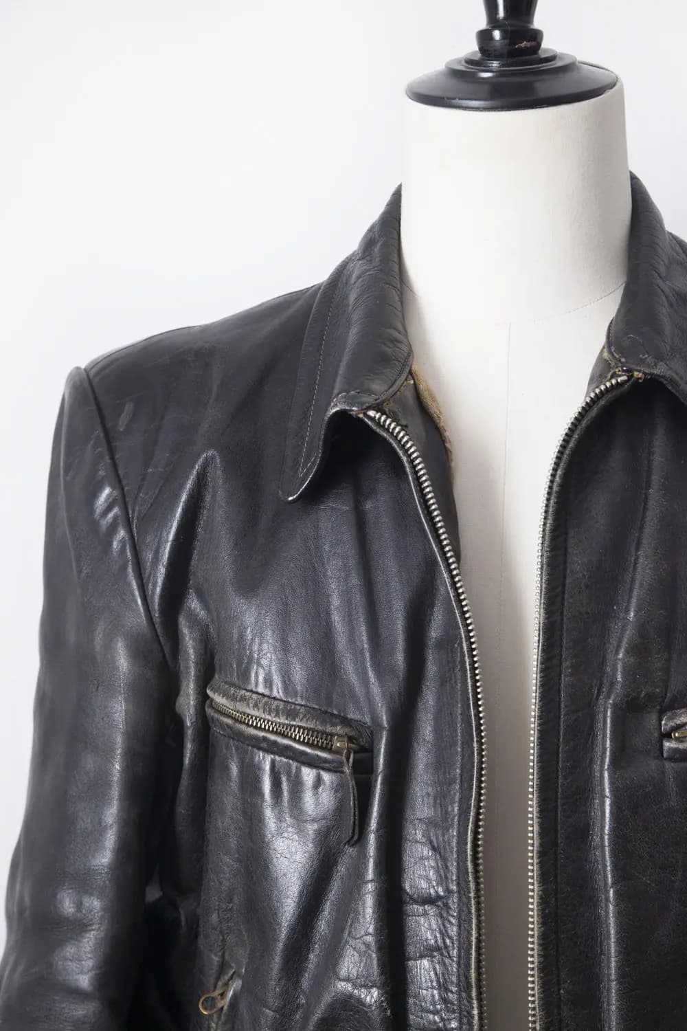 1940s Luftwaffe Horsehide Leather Jacket 상품이미지2
