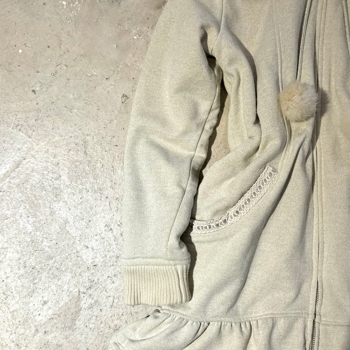 L'EST ROSE 투웨이 후드 원피스 집업 상품이미지4