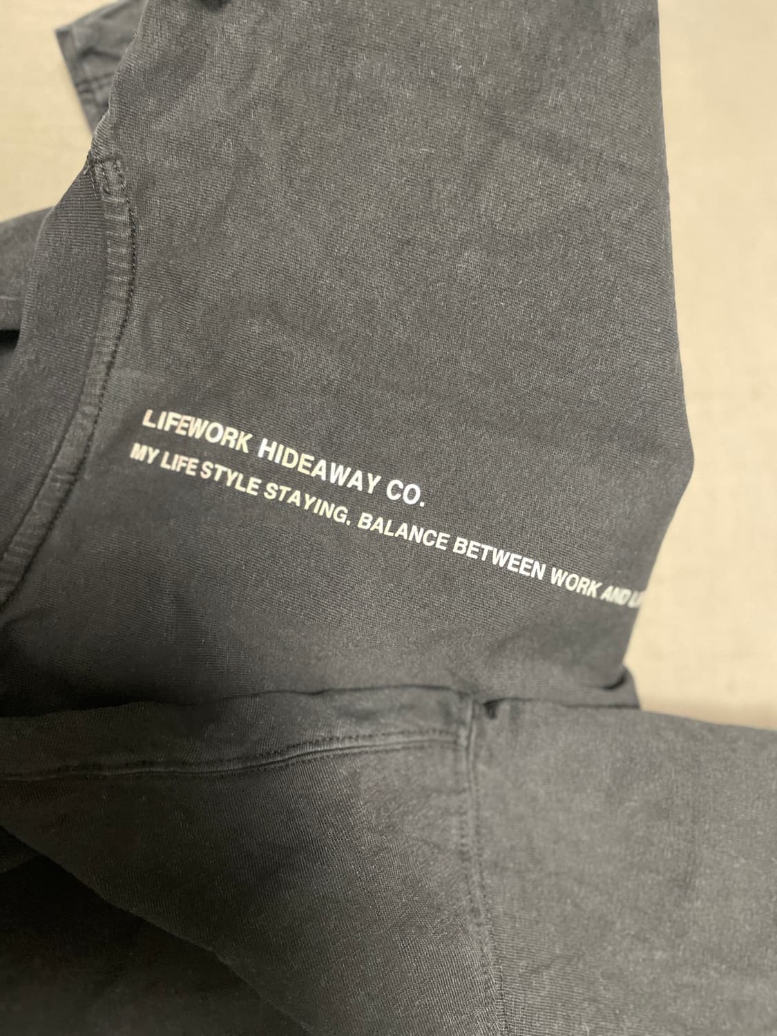 라이프워크 반팔티셔츠 상품이미지2