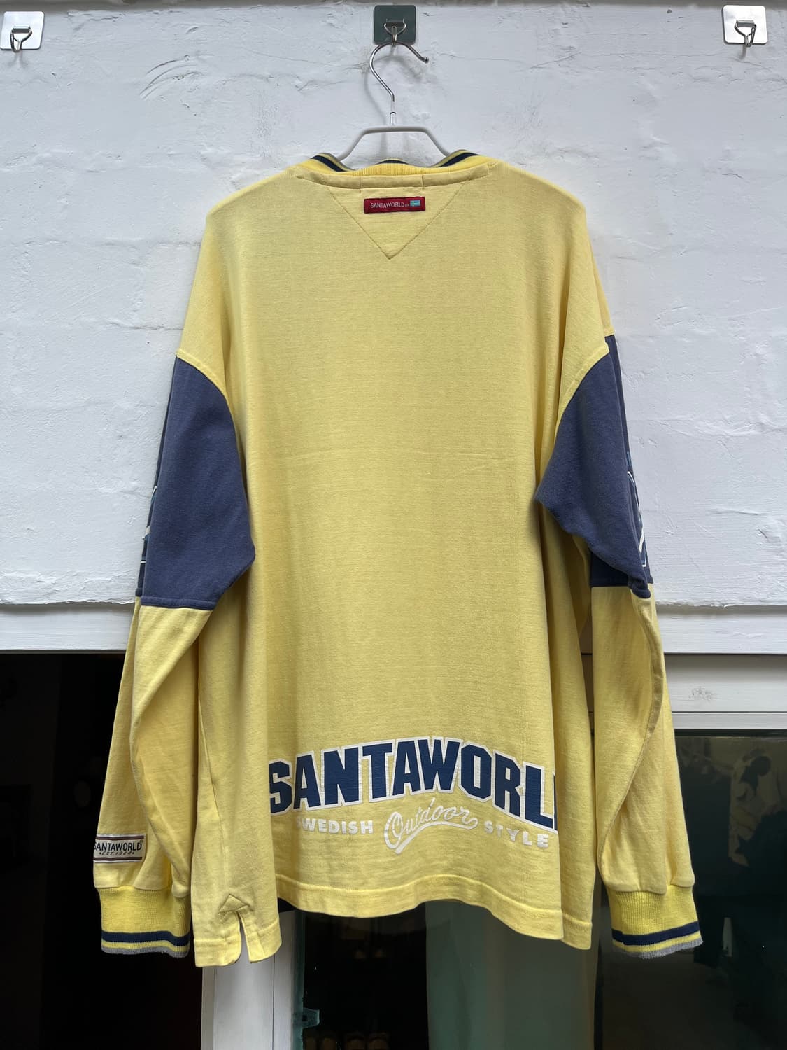Santaworld 브이넥 시보리 긴팔티 [XL] 상품이미지6