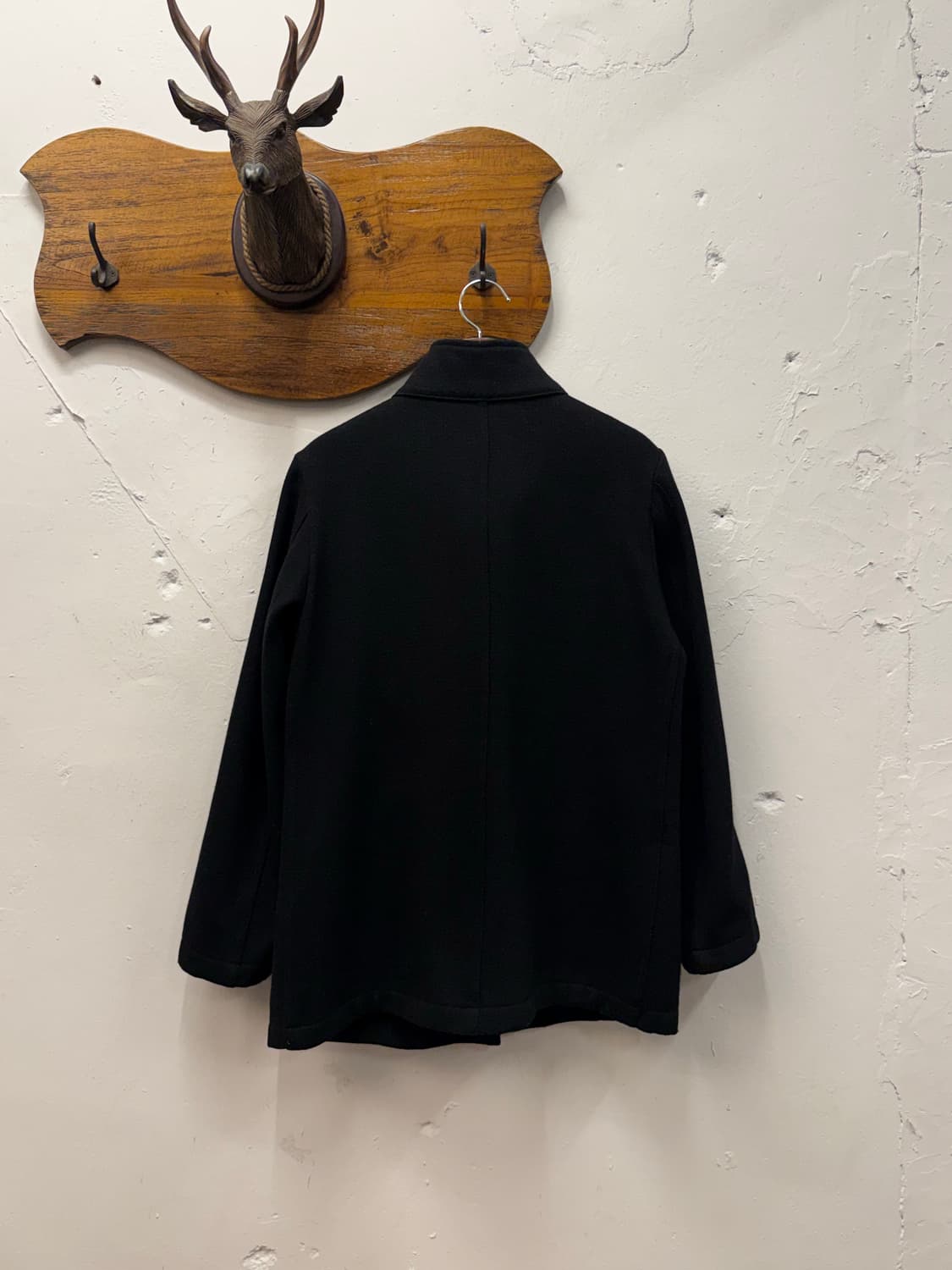 Vétra Wool Blend Stand Collar Work Jacke 상품이미지4