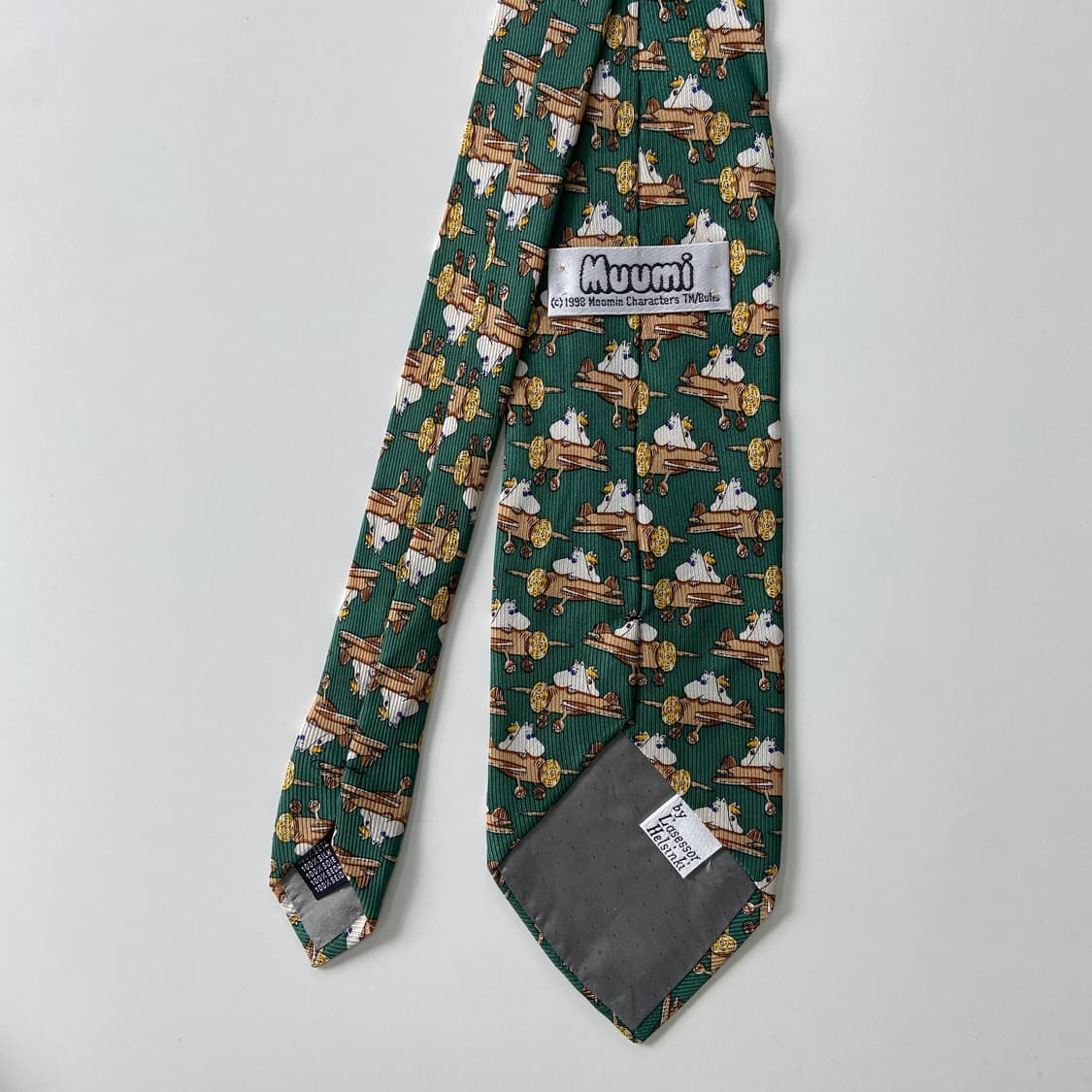 무민 캐릭터 실크넥타이 상품이미지3