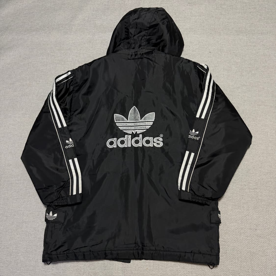 아디다스 올드스쿨 빅로고 바람막이 자켓 상품이미지5