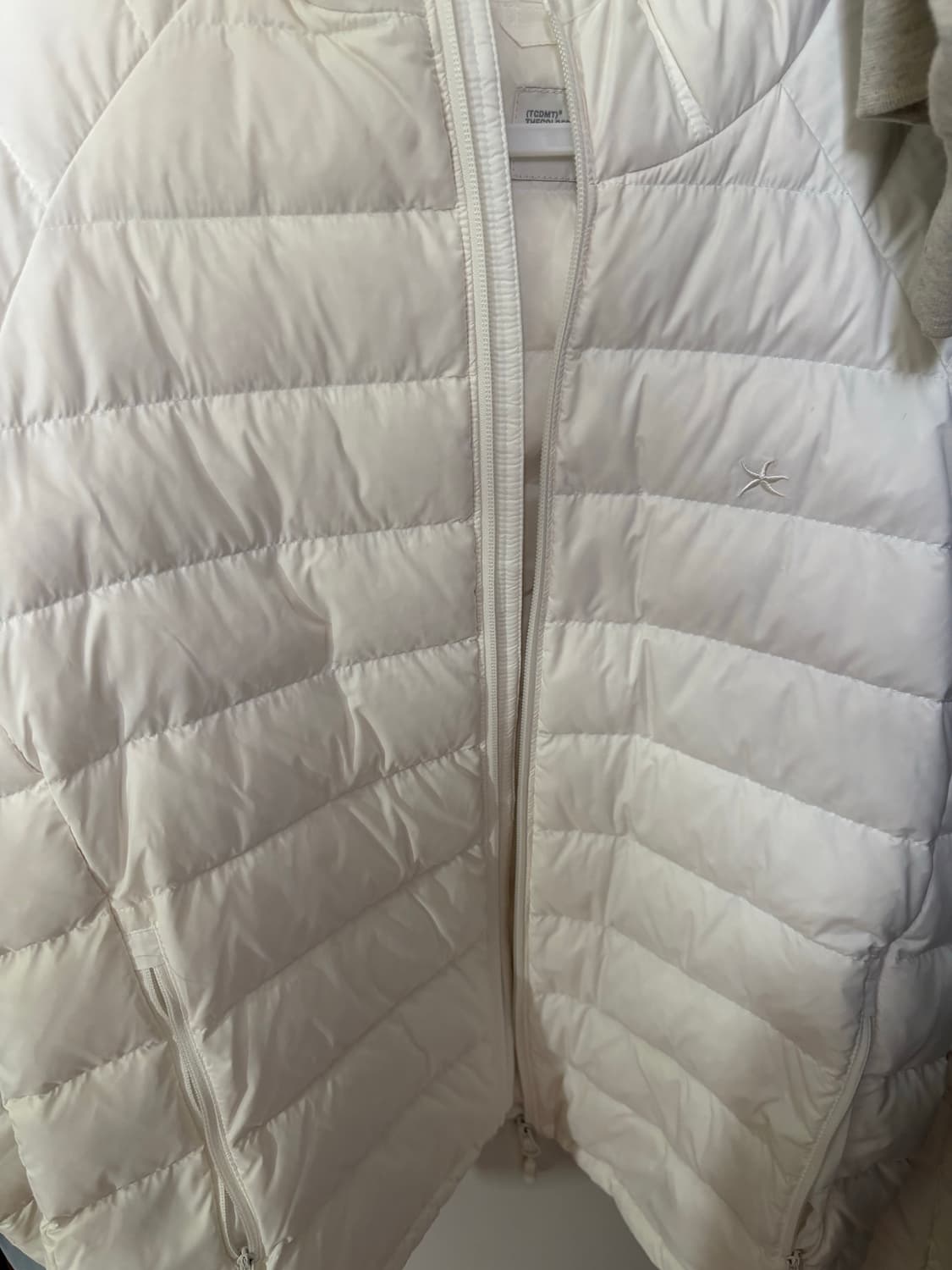 TCM mini logo raglan light puffer jacket 상품이미지3