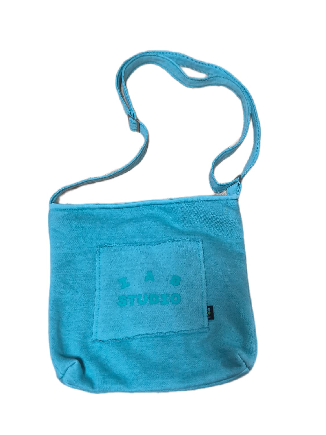 아이앱 스튜디오 민트색 피그먼트 크로스백 상품이미지1