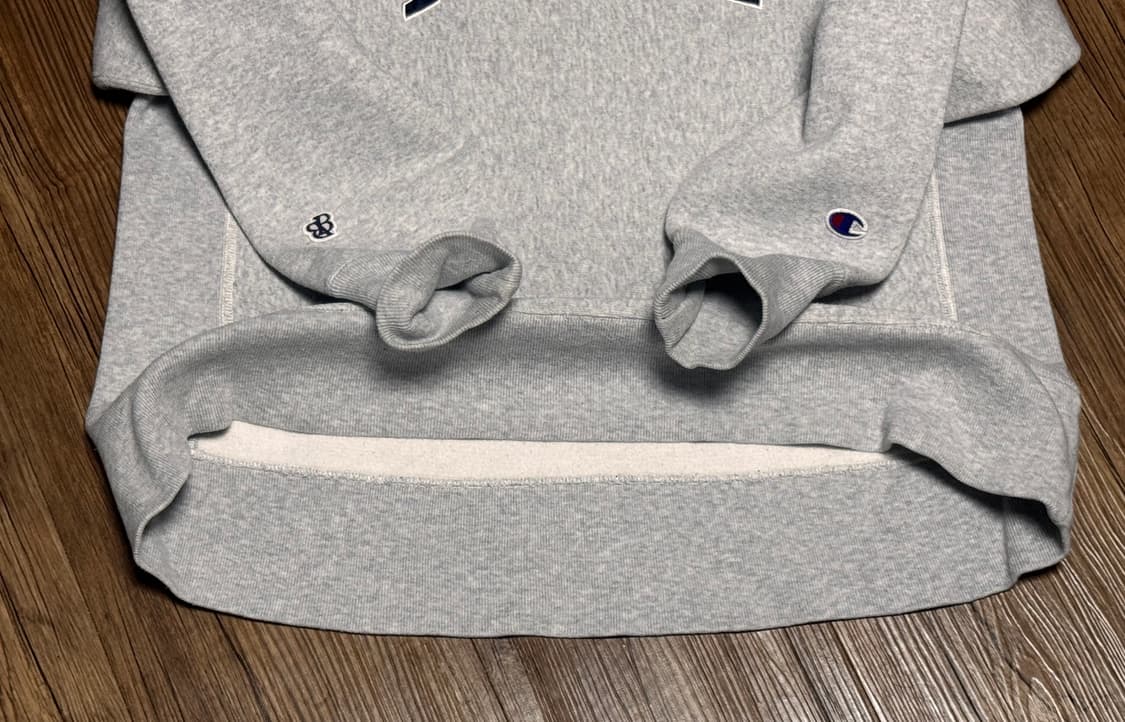 챔피온 X 빔즈 보이 리버스위브 피스 기모 맨투맨 상품이미지5