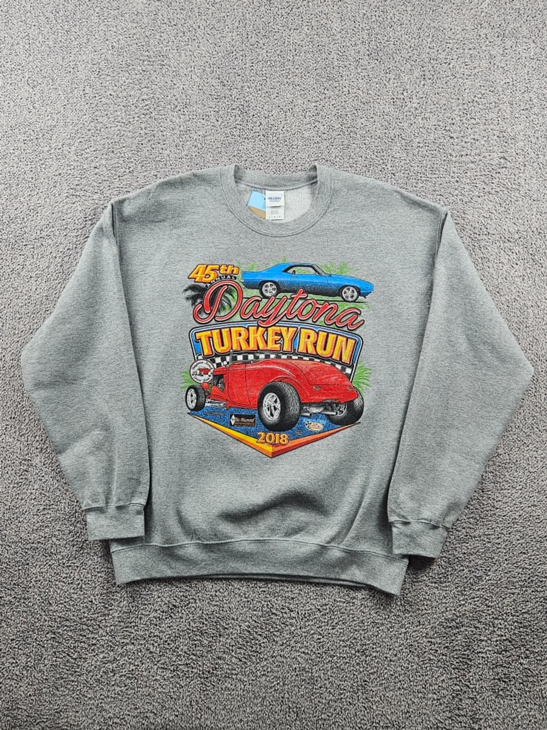 길단 레이싱 데이토나 터키런 맨투맨 스웻 셔츠 ( L ) / 10935 상품이미지2