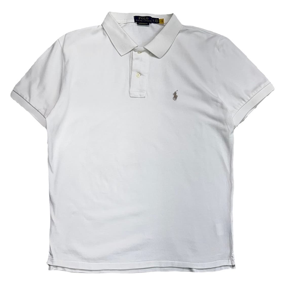 RALPH LAUREN PK 반팔 셔츠 화이트 상품이미지1