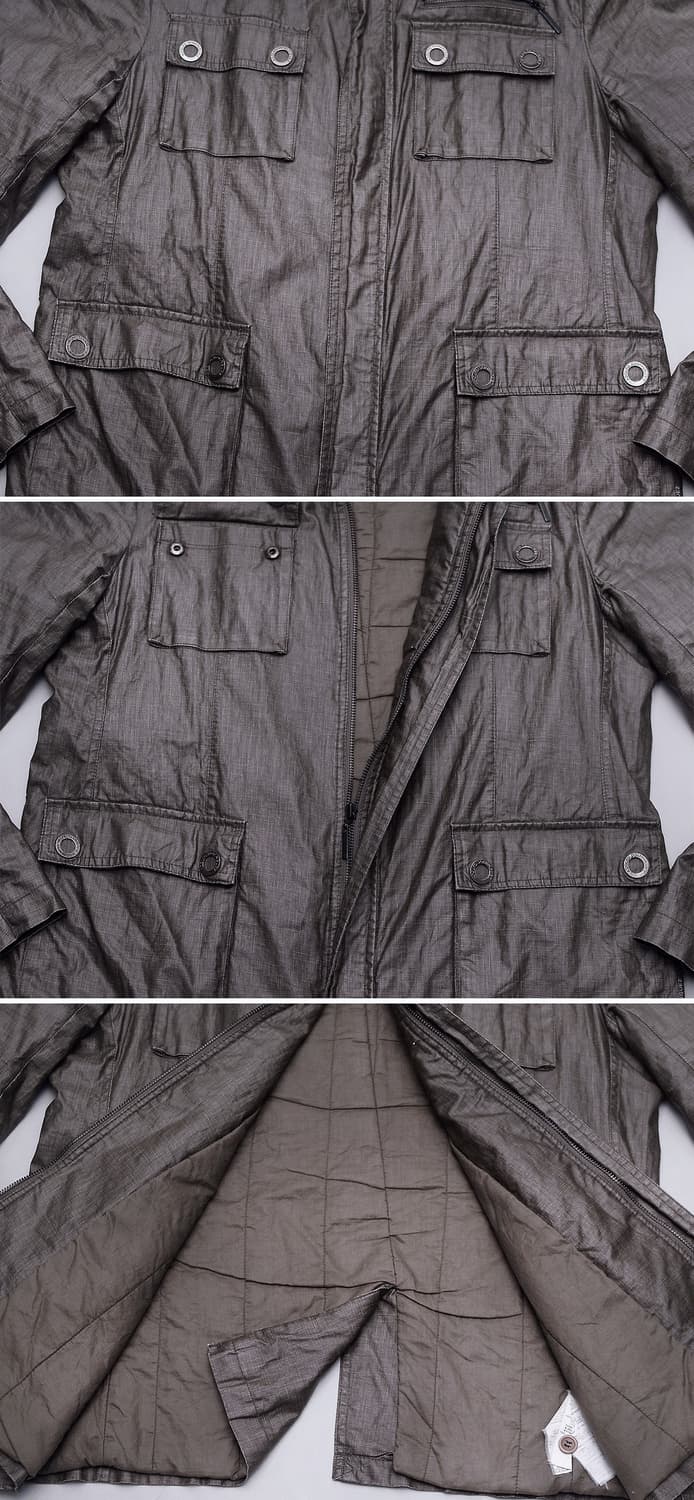아돌포 도밍게즈 코티드 린넨 라이더 자켓 (50 / 100+) 상품이미지6