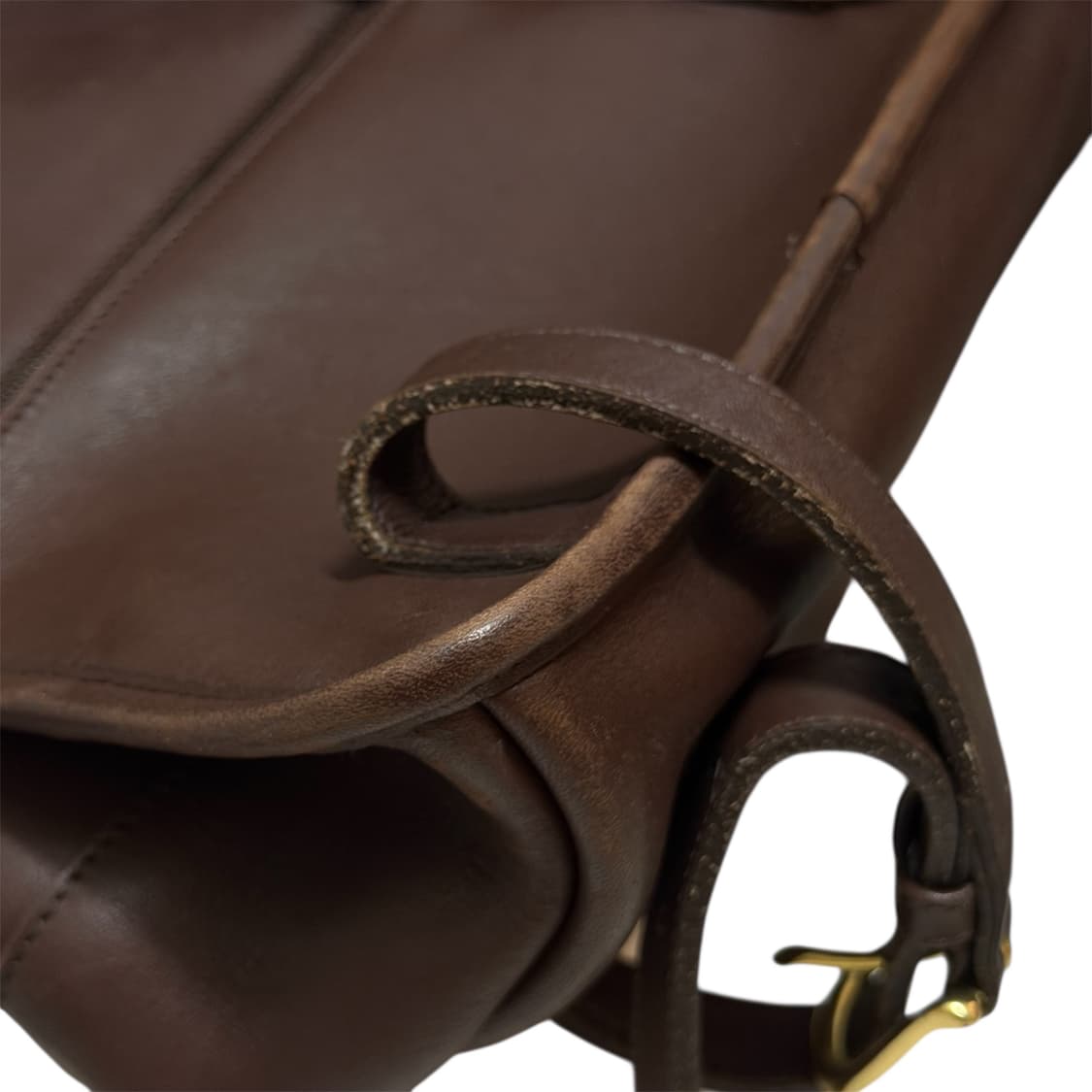 90‘s 올드코치 레더백팩 상품이미지7