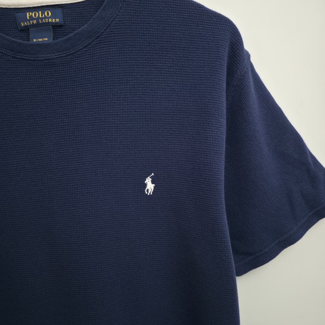 [XL] 폴로 랄프로렌 네이비 와플 티 상품이미지4