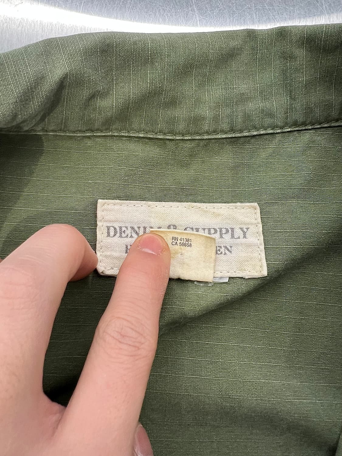 데님 앤 서플라이 랄프로렌 정글 퍼티그 1/2 셔츠 자켓 상품이미지8