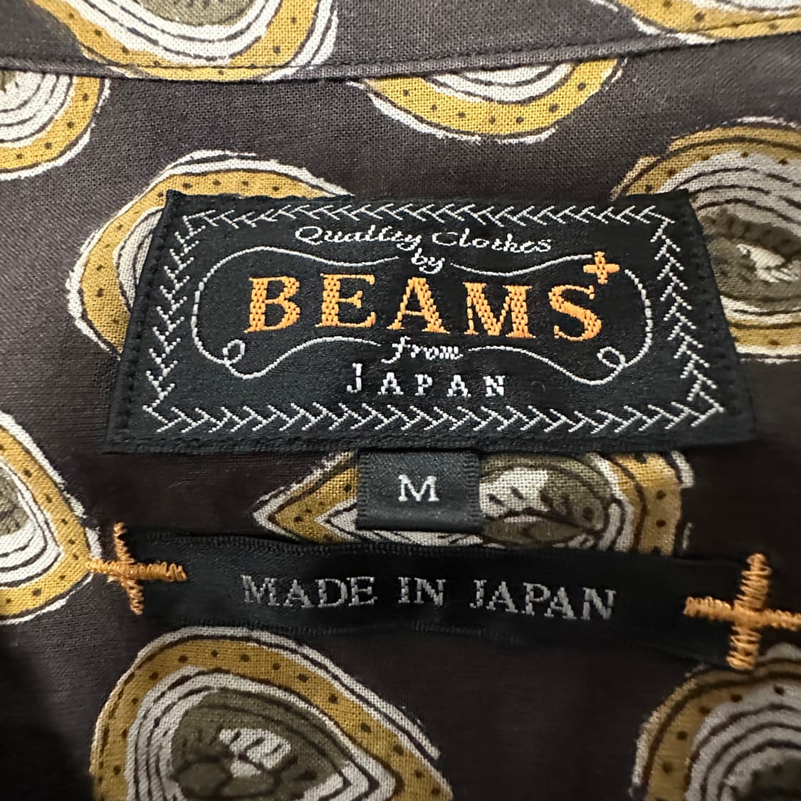BEAMS PLUS open collar shirt 상품이미지3
