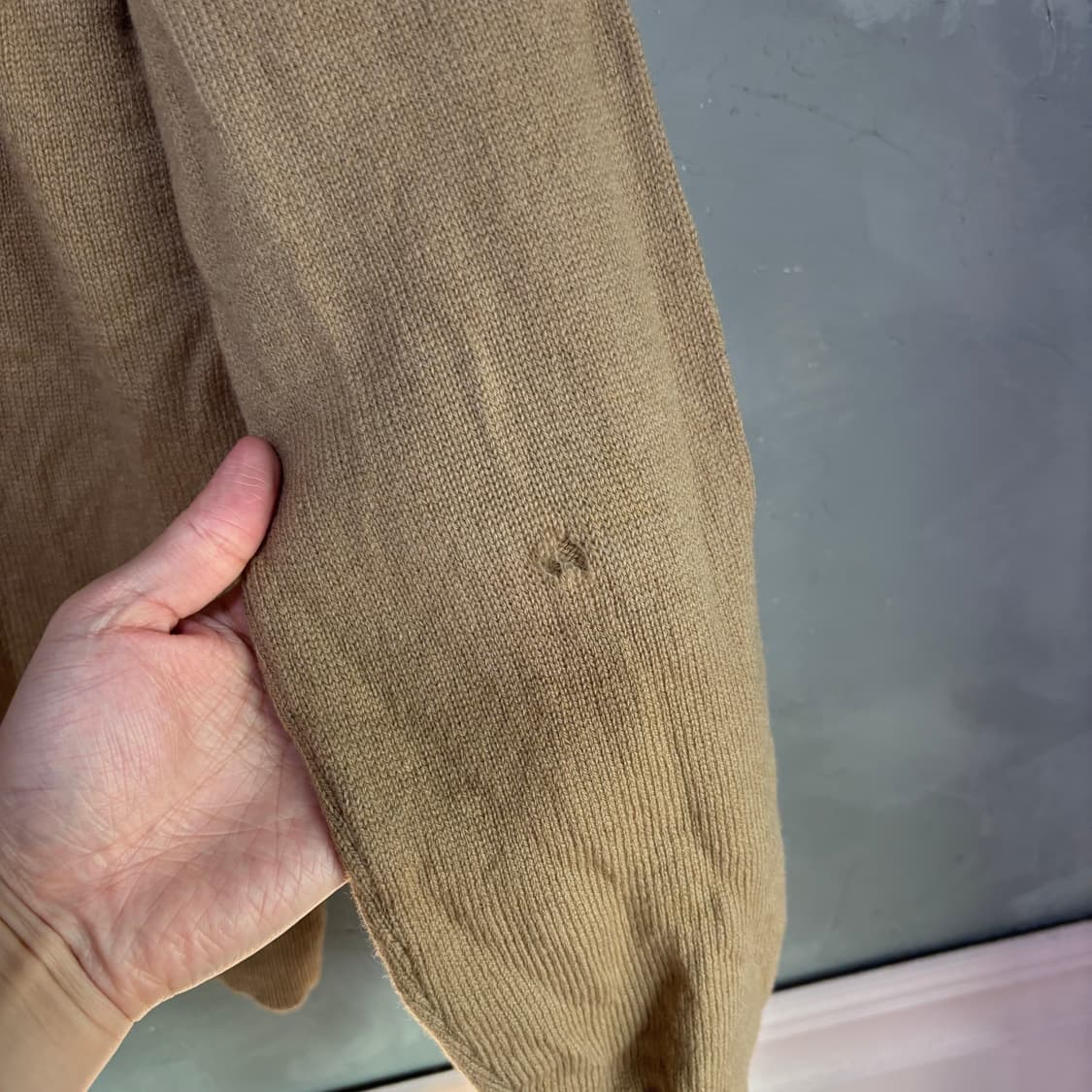 폴로 랄프로렌 램스울 니트 브라운 상품이미지4