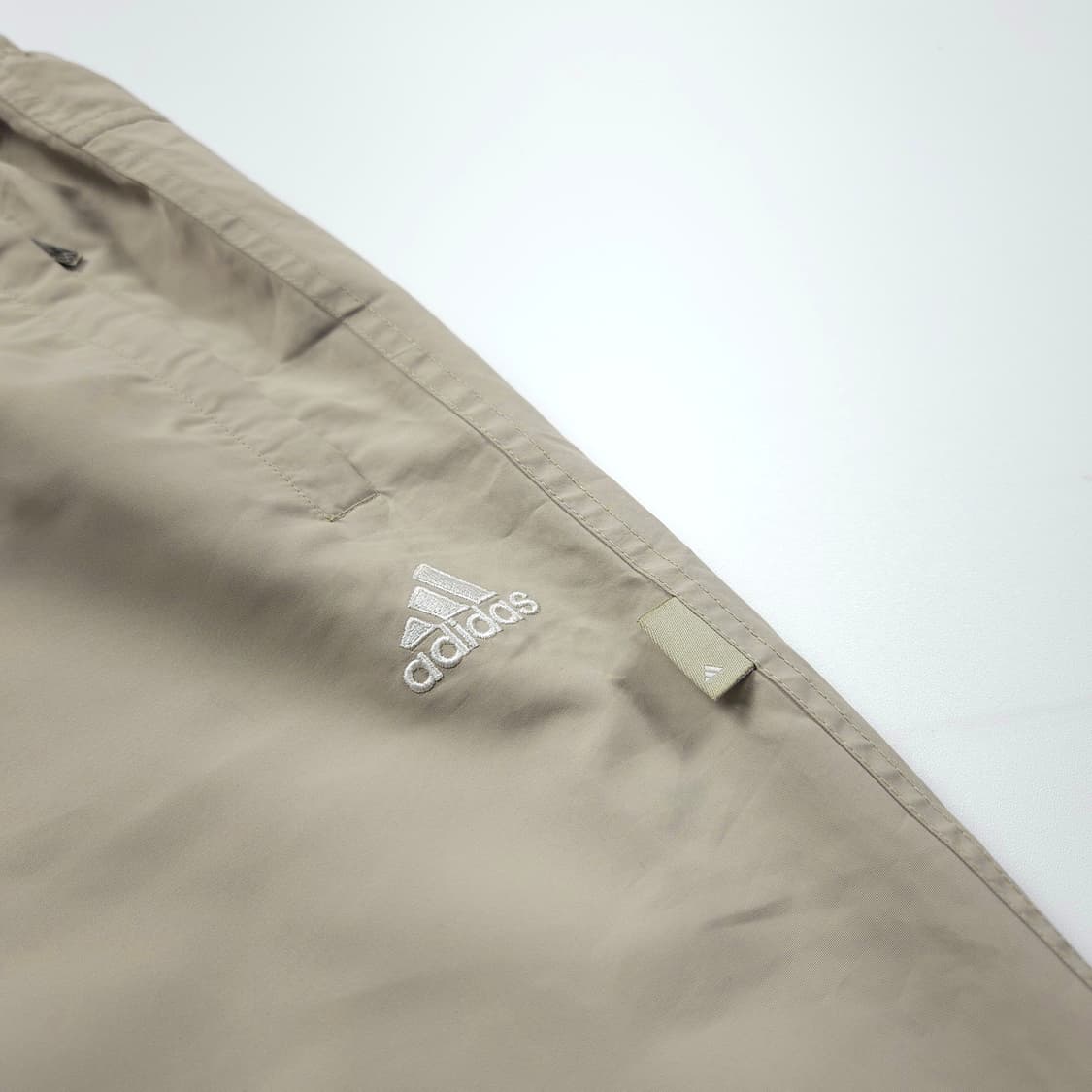 아디다스 올드스쿨 와이드 우븐 트랙팬츠 베이지 (XL) 상품이미지4