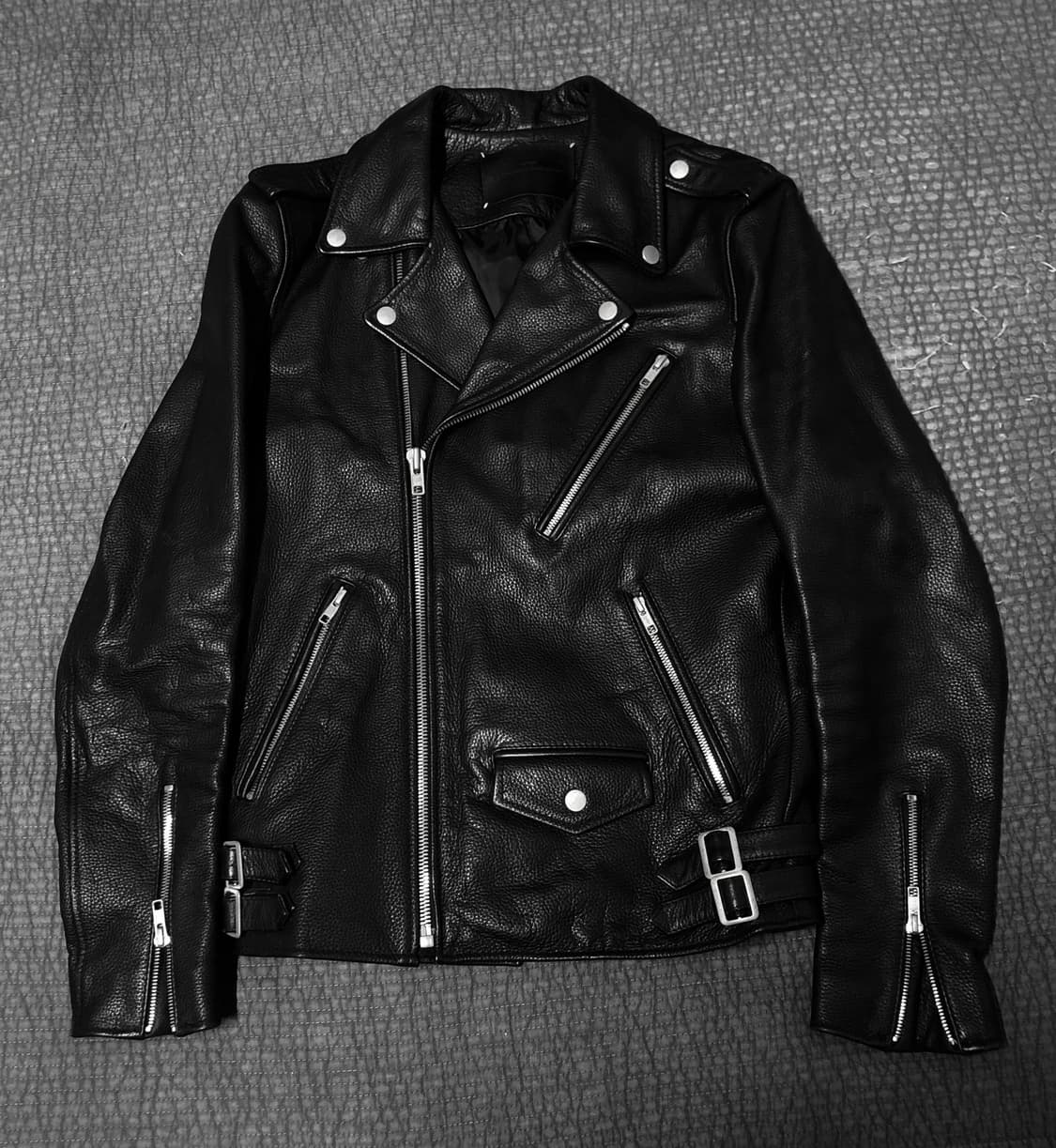 비바스튜디오 가죽 자켓 소가죽 프리미엄 상품이미지1