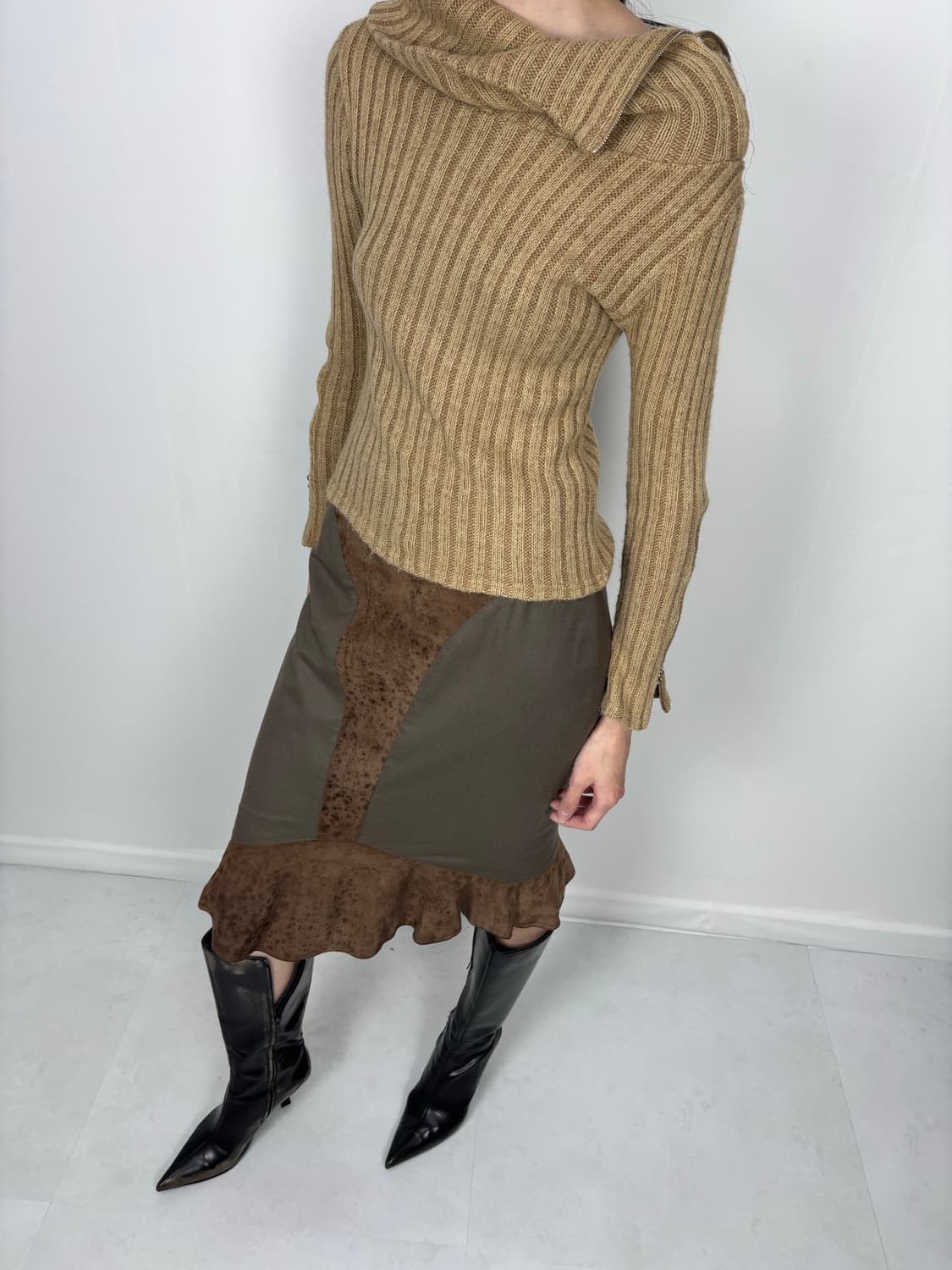 T-SHAPE MERMAID MIDI SKIRT 상품이미지2