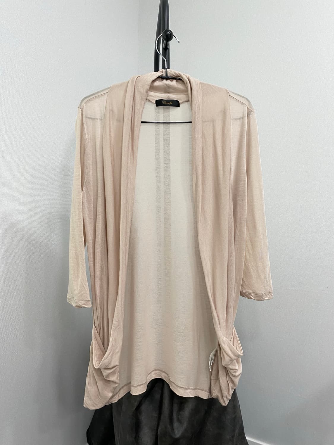 Asymmetric Drape Cardigan 상품이미지1