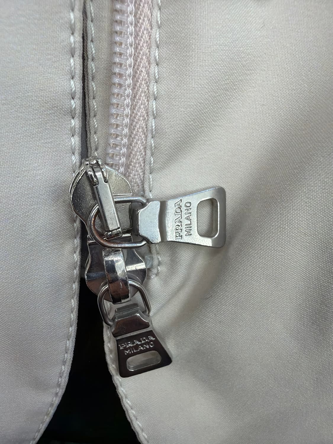 PRADA 아이보리 나일론 자켓 상품이미지10