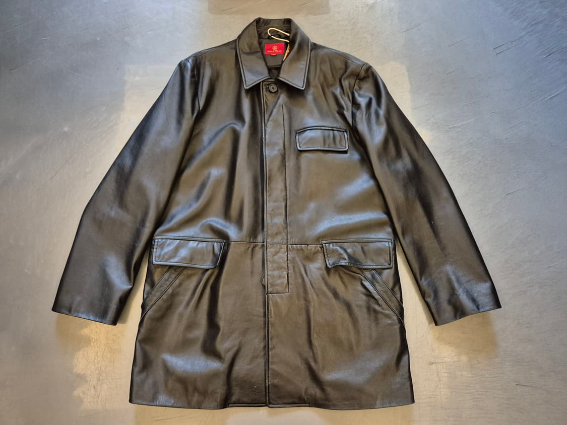 COLE HAAN 양가죽 카 코트 상품이미지2