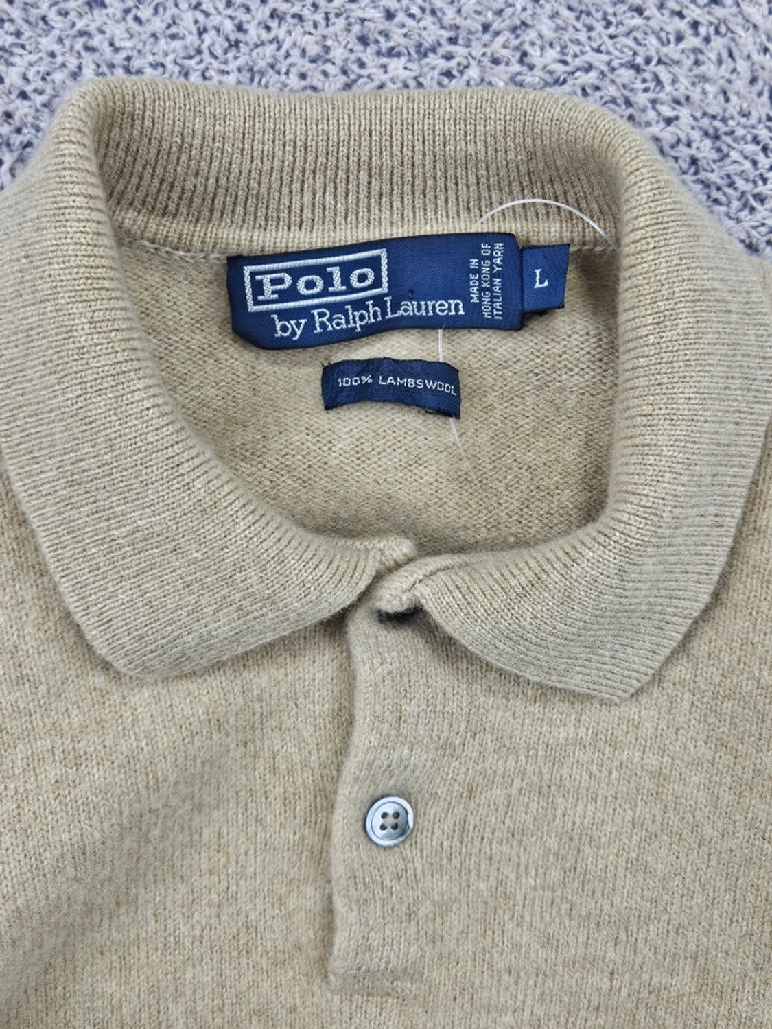 폴로랄프로랜 램스울 카라 니트 스웨터 ( L ) / 11694 상품이미지8