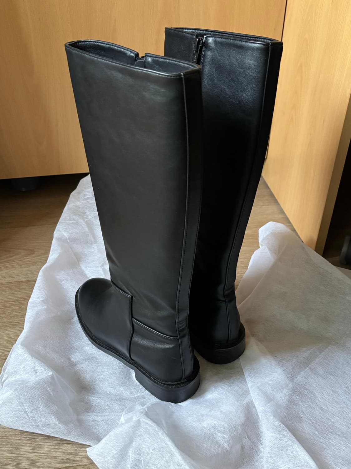 코모레비뮤지엄 와이드 클래식 롱부츠 상품이미지8