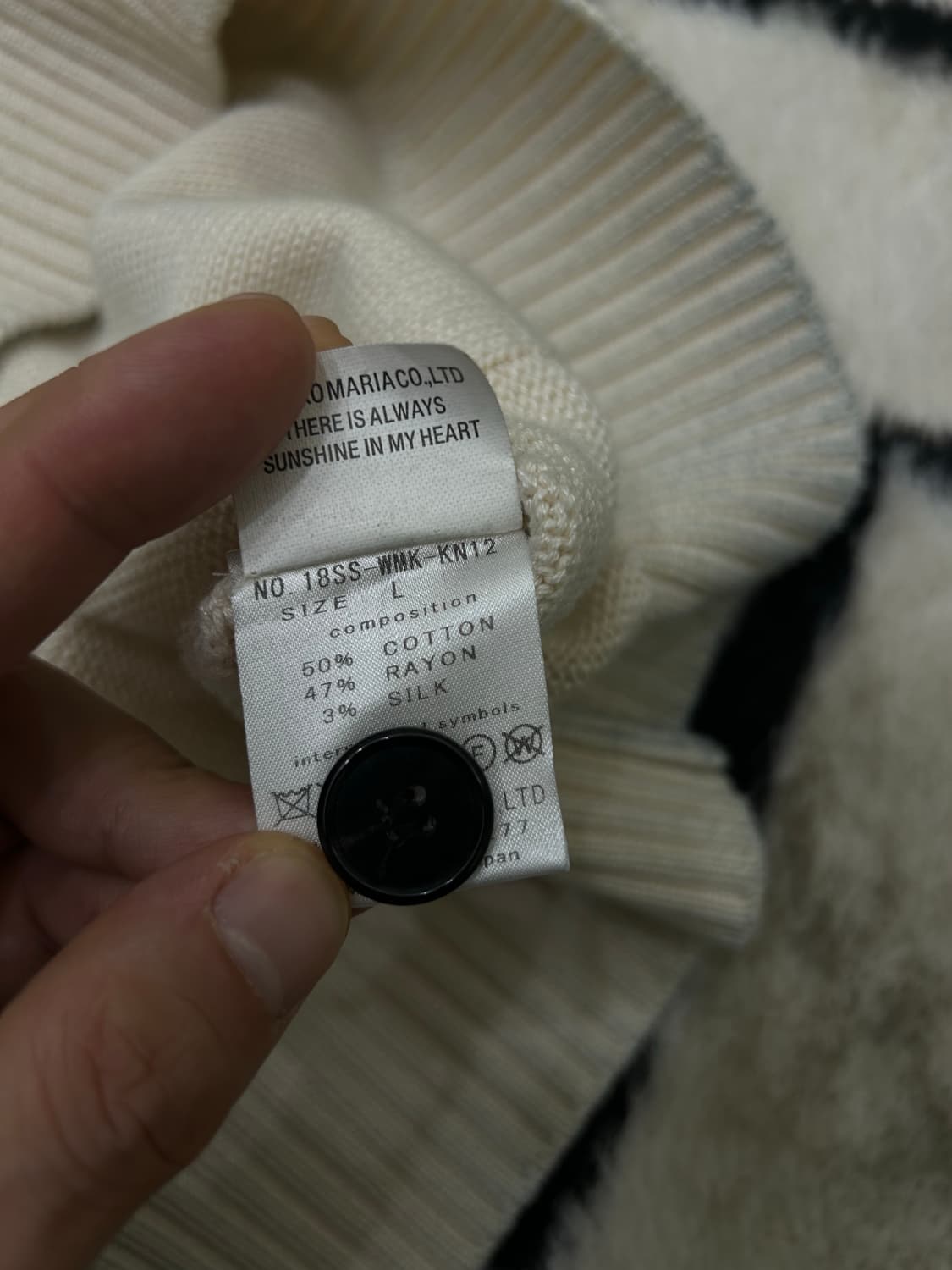 [L]와코마리아 Guilty Parties 가디건/아이보리 상품이미지7