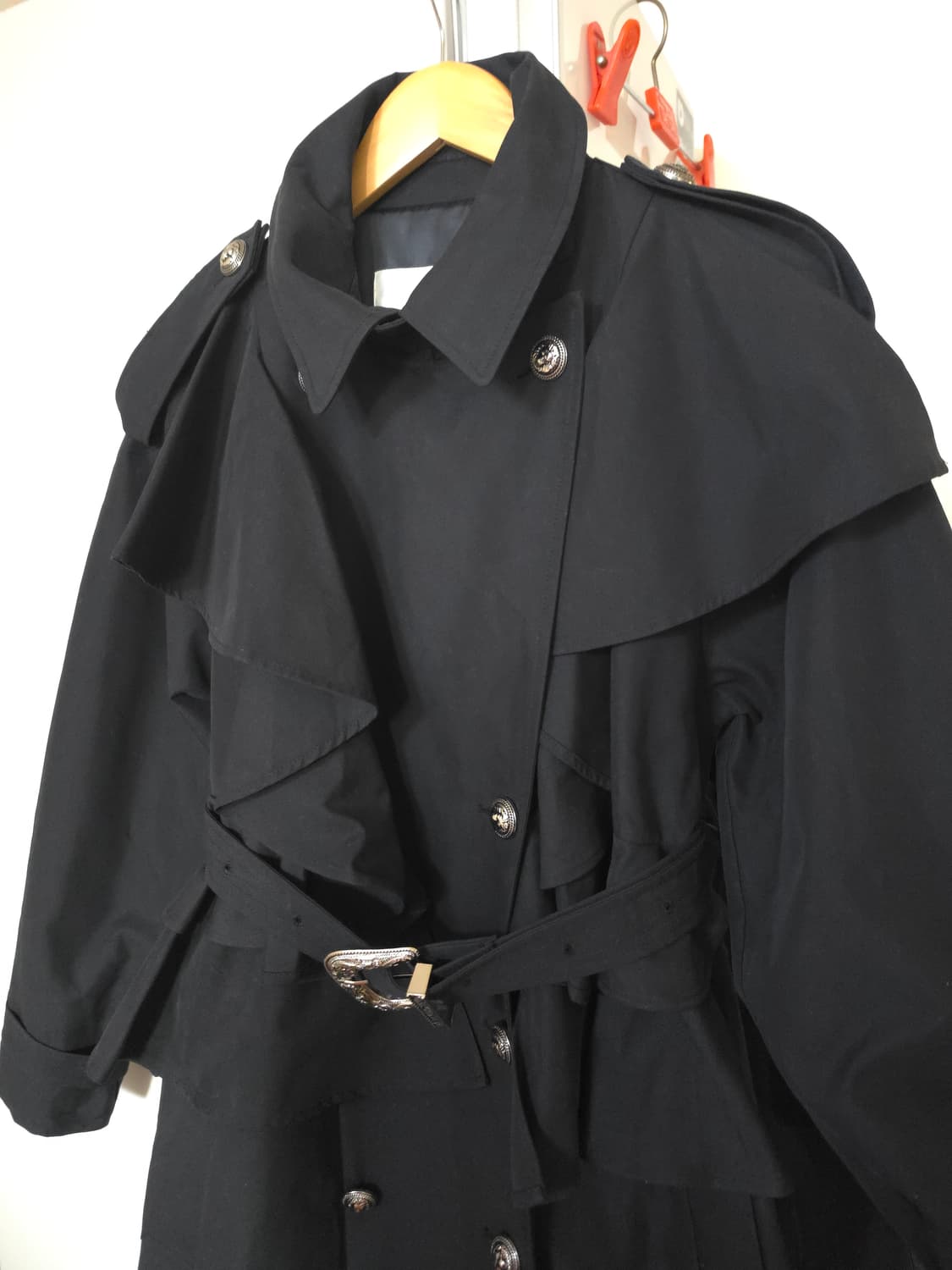 줄로그 롱 트렌치코트 상품이미지2