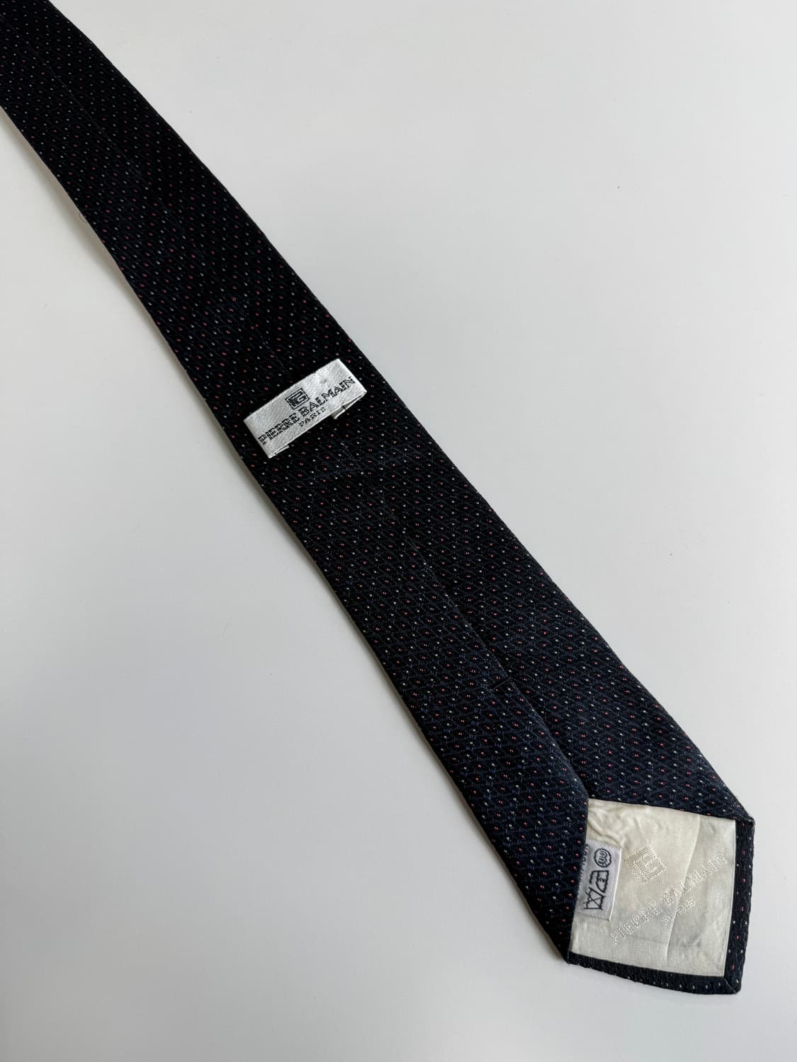 피에르 발망 (PIERRE BALMAIN) 실크 넥타이 8cm 상품이미지3