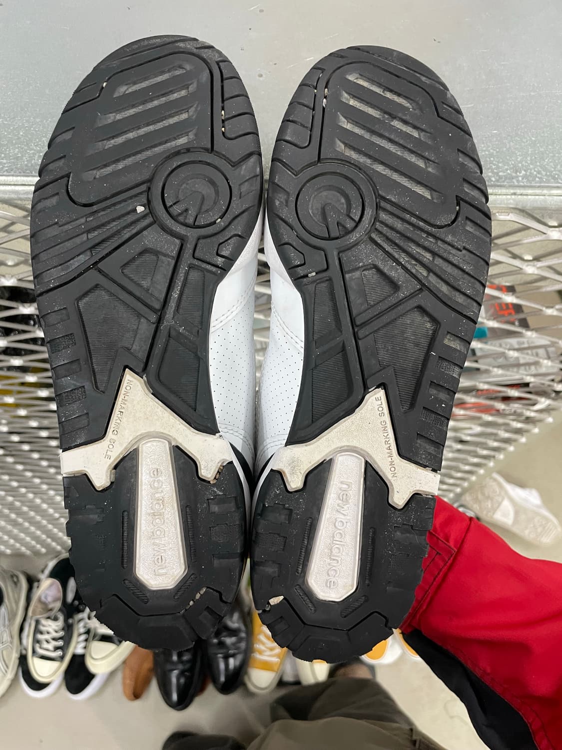 뉴발란스 550 화이트 블랙 260 (gr-4124) 상품이미지6