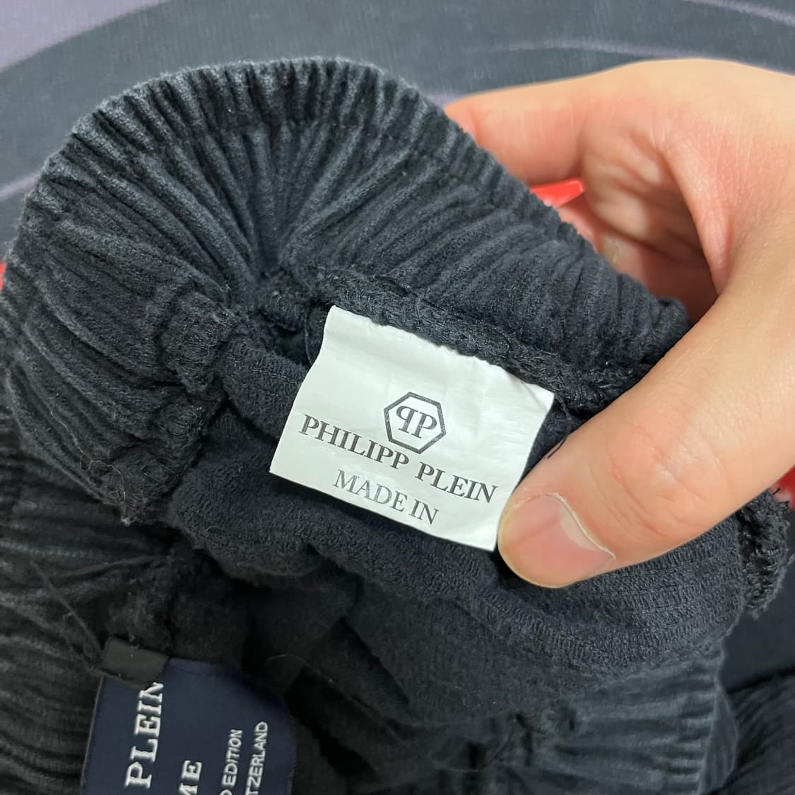 필립플레인 남성 로고 조거팬츠 상품이미지4