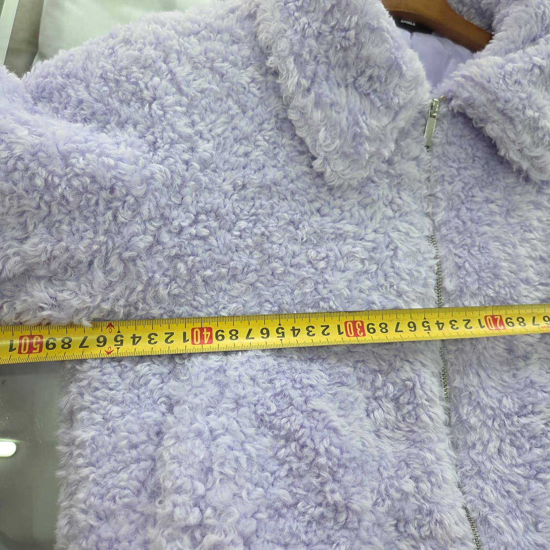 (Nerdy) 브랜드의 우먼스 컬리 퍼 자켓 라이트퍼플 s 상품이미지6