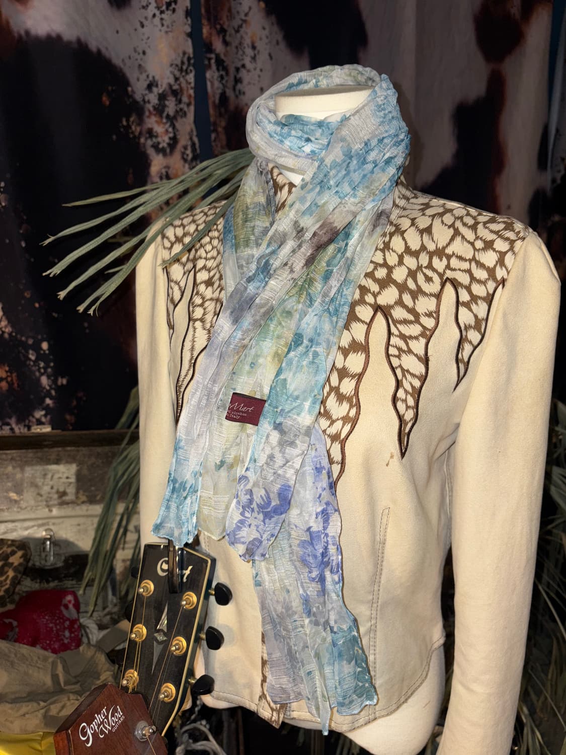 Tornado mart Scarf Tie Blouse 상품이미지1