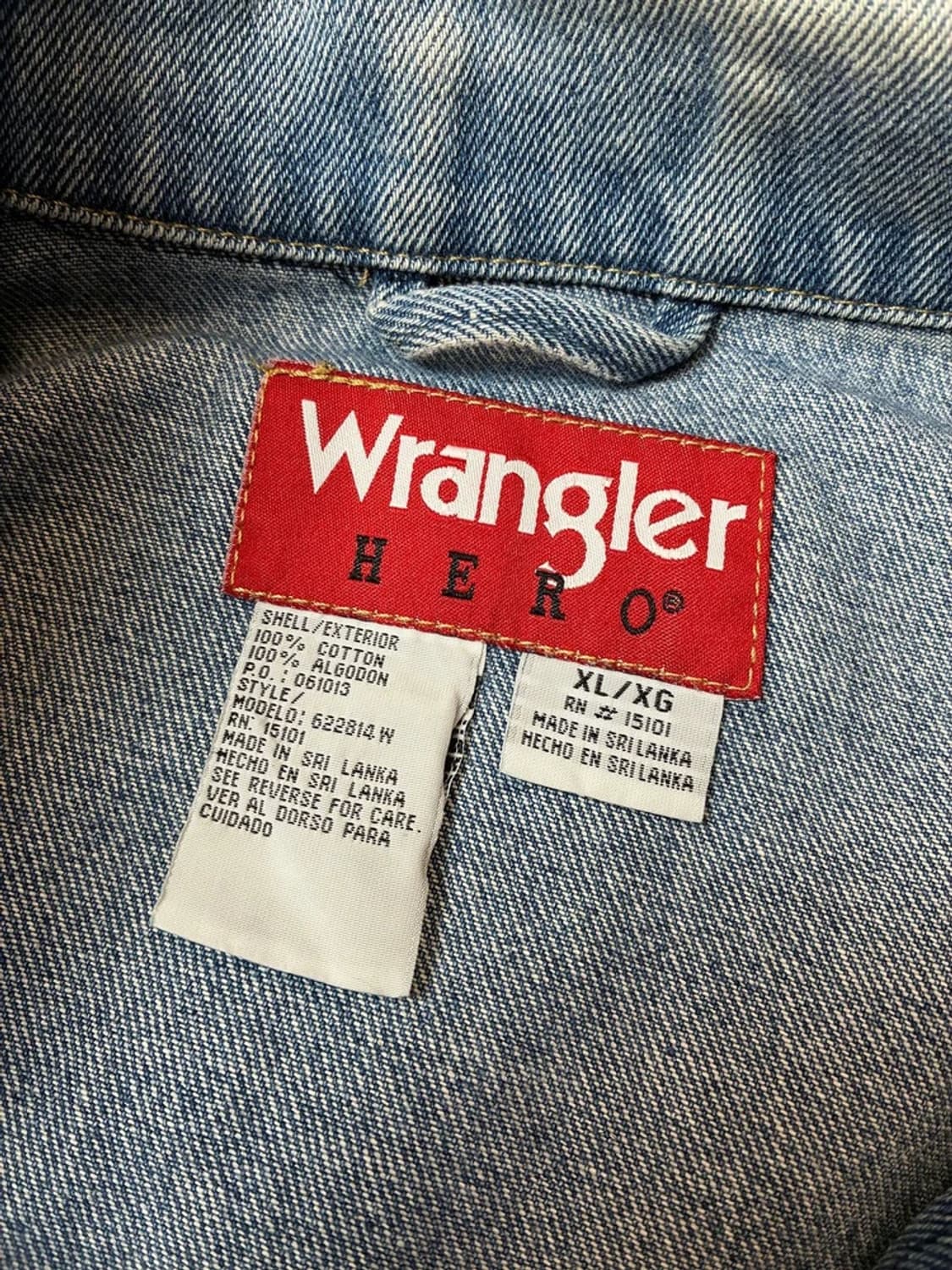 랭글러 00's Hero 트러커 데님 자켓 PN5728 상품이미지7