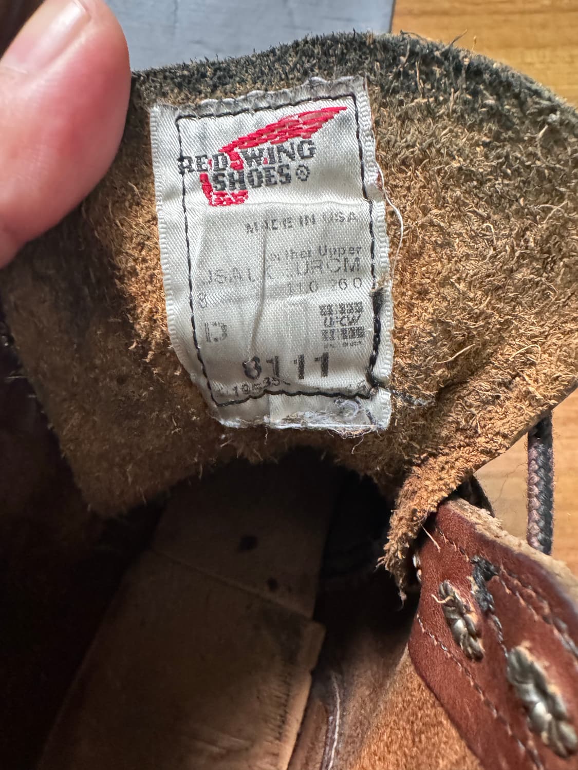 레드윙 아이언레인저 8111 260사이즈  상품이미지4