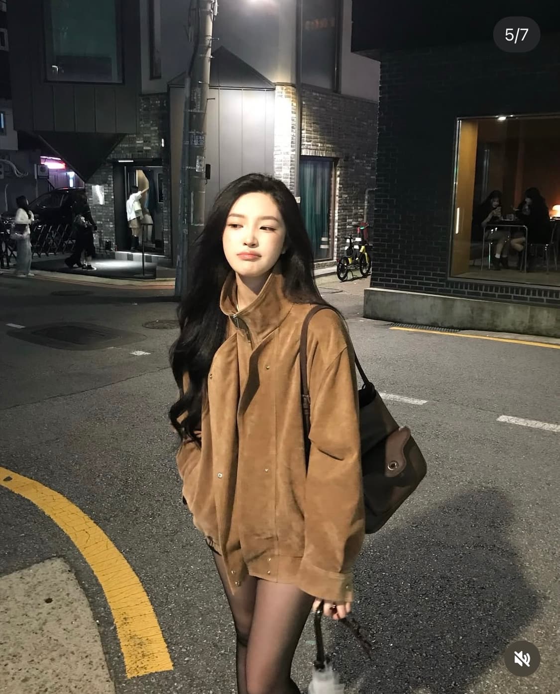 가더 샌드 스웨이드 자켓 블루종 상품이미지1