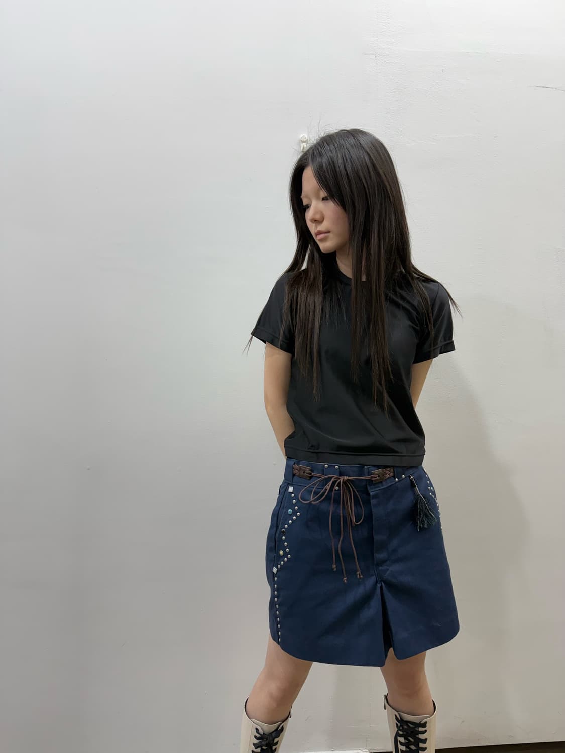 토가 X 디키즈 잼스톤 리워크 스커트 상품이미지1