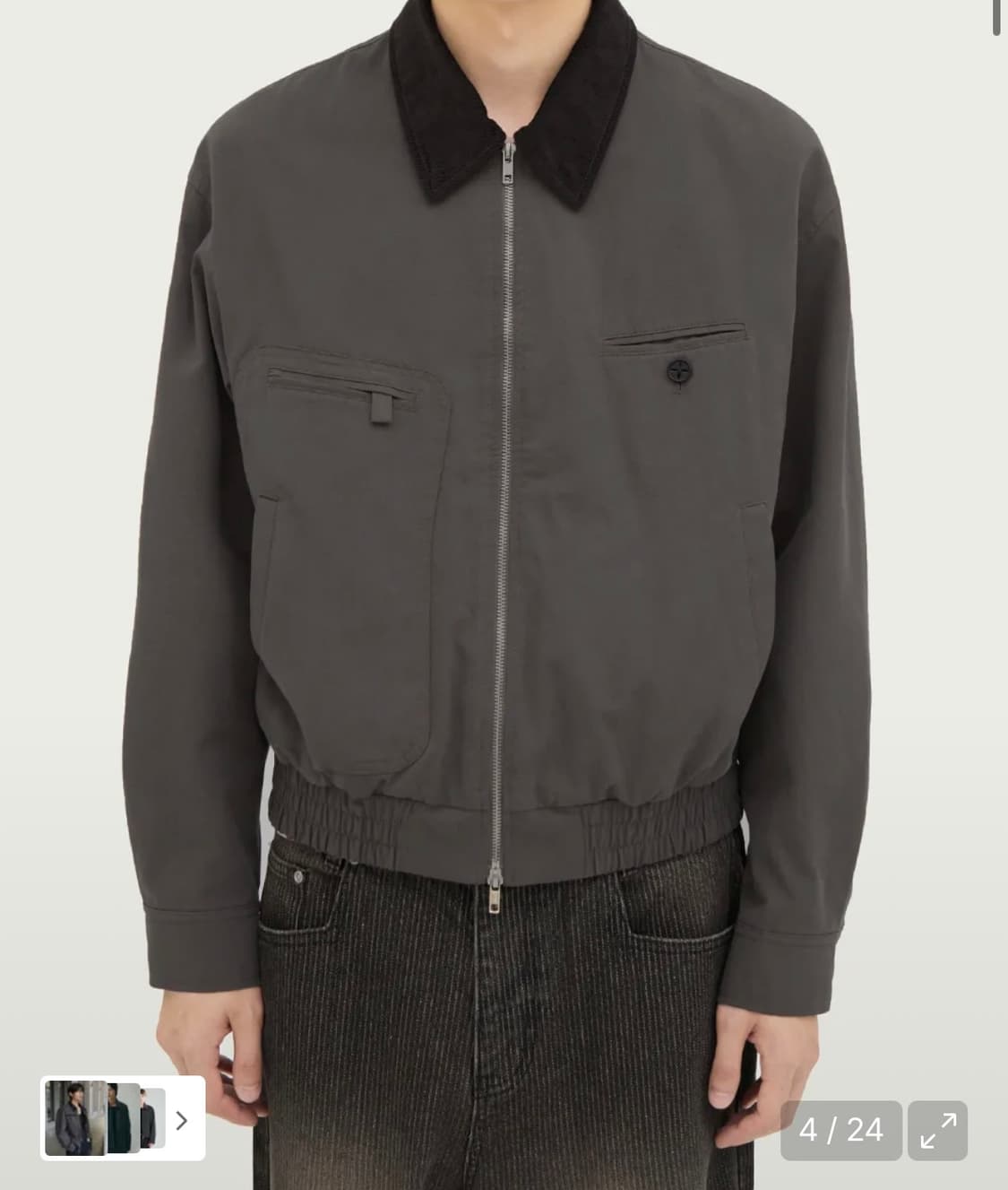 인템포무드 워크자켓 그라파이트 상품이미지2