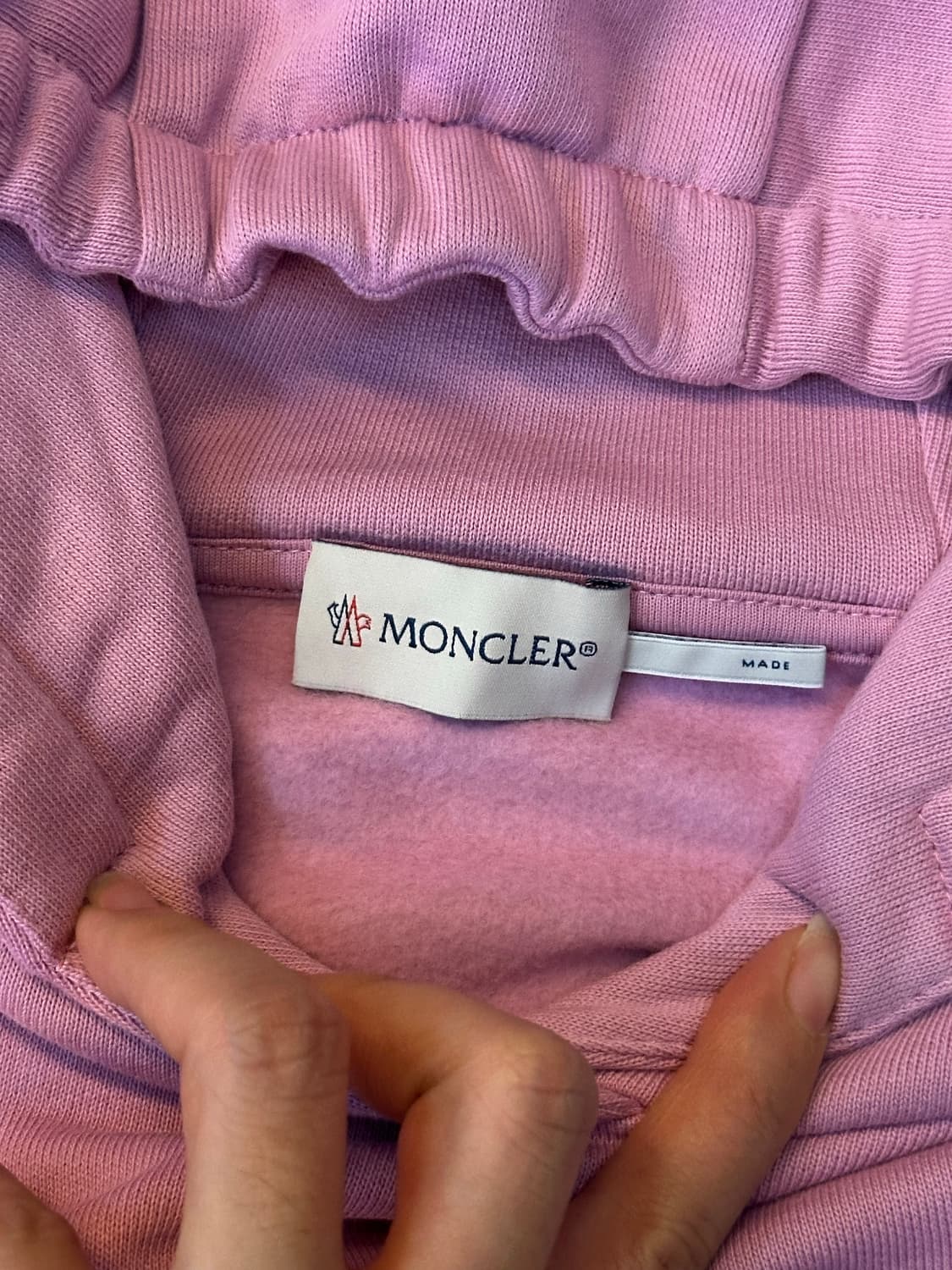 몽클레어 키즈 핑크 후드티 12A 상품이미지6