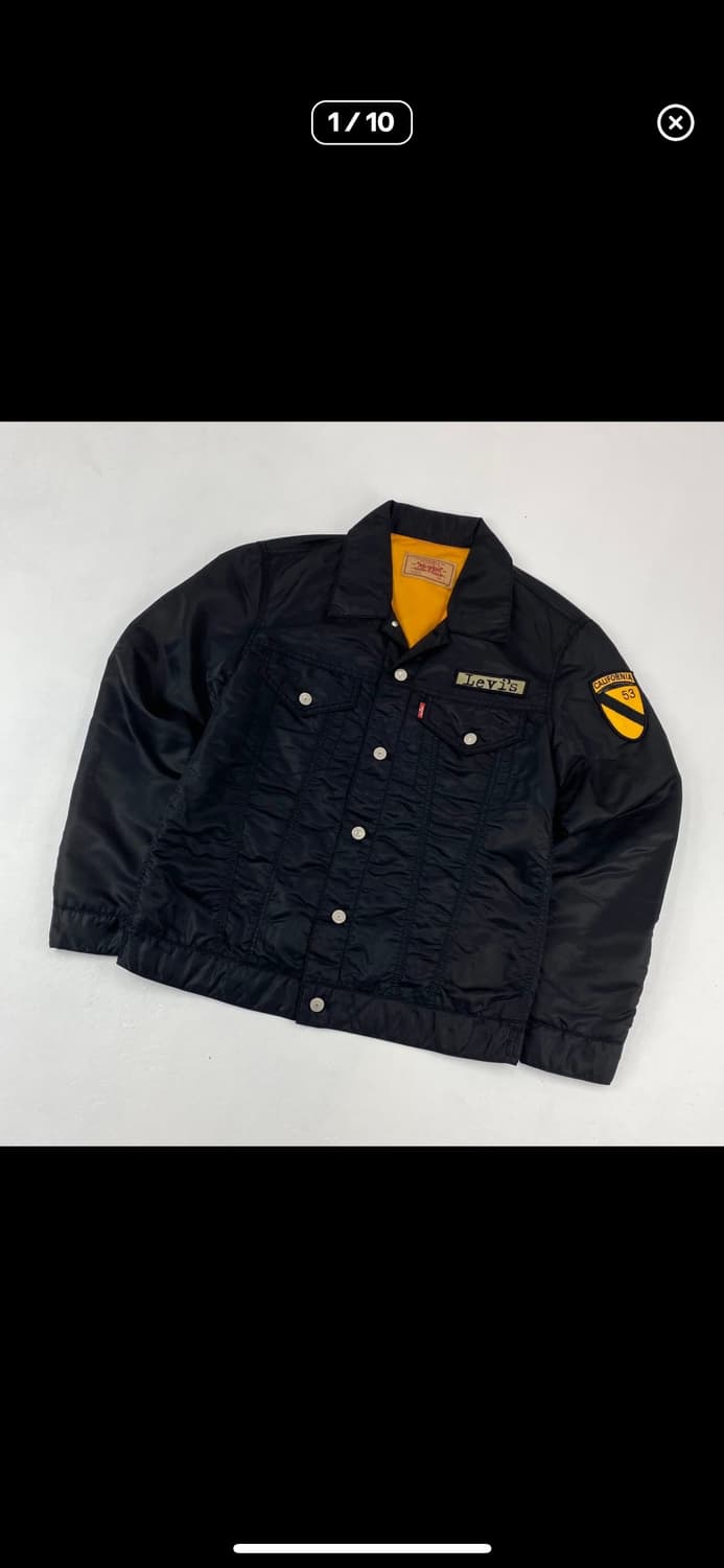 리바이스 패치 나일론 트러커 자켓 (100) 상품이미지1