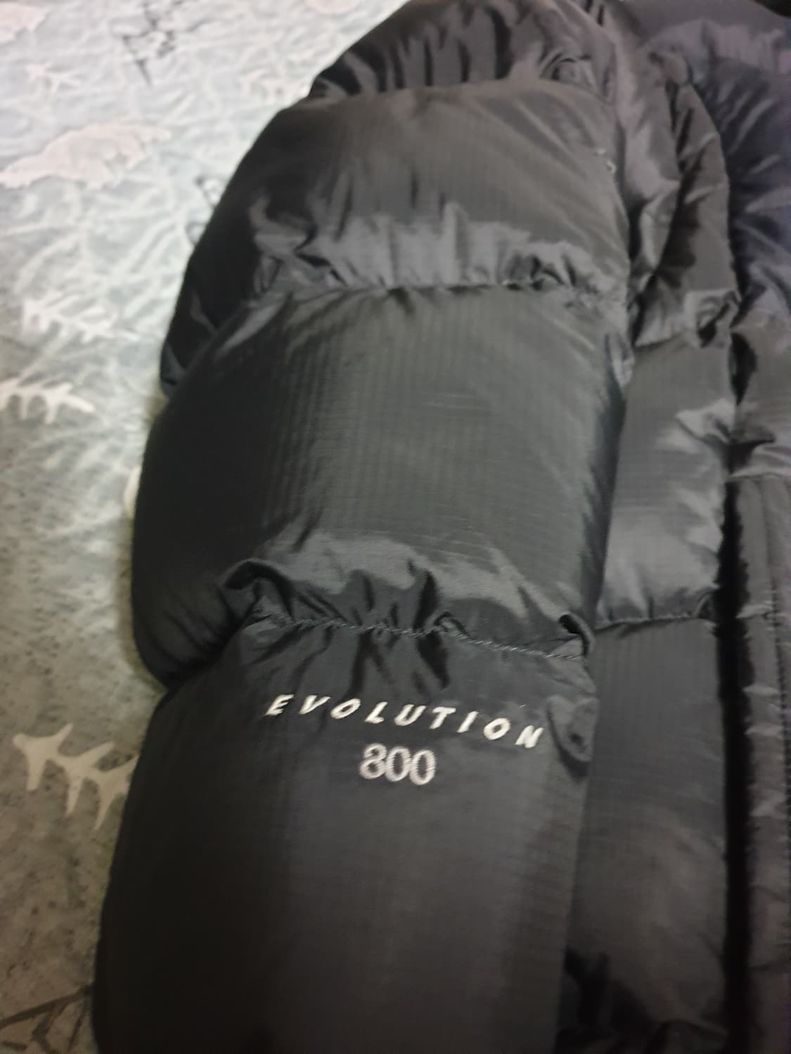 네파 EVOLUTION 필800 구스다운 패딩 블랙 (95) 상품이미지3