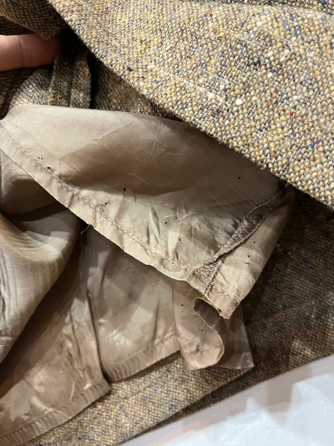 막스마라 퓨어울 트위드 스커트 치마 Made in ITALY 상품이미지7