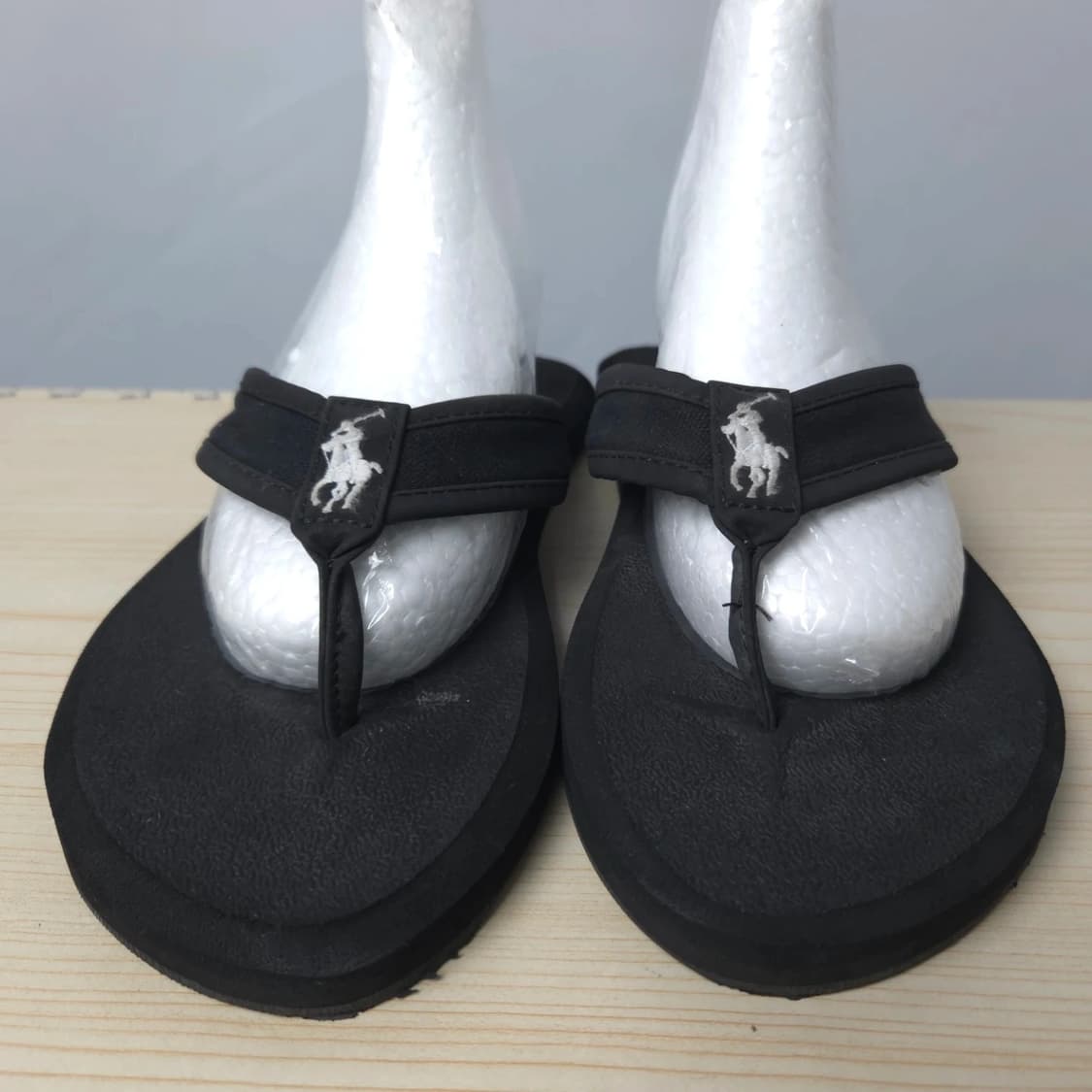 250 폴로랄프로렌 블랙 쪼리 플립플랍 상품이미지2