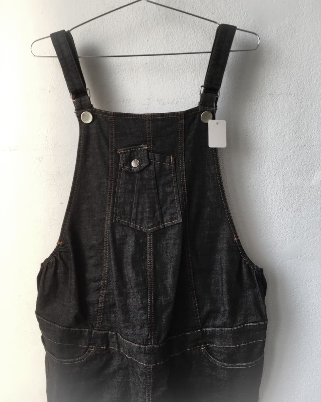 Denim suspender onepiece 상품이미지4