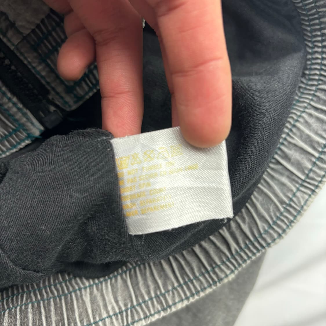 90s 나이키 올드스쿨 빅 로고 그레이 바람막이 XL  상품이미지9