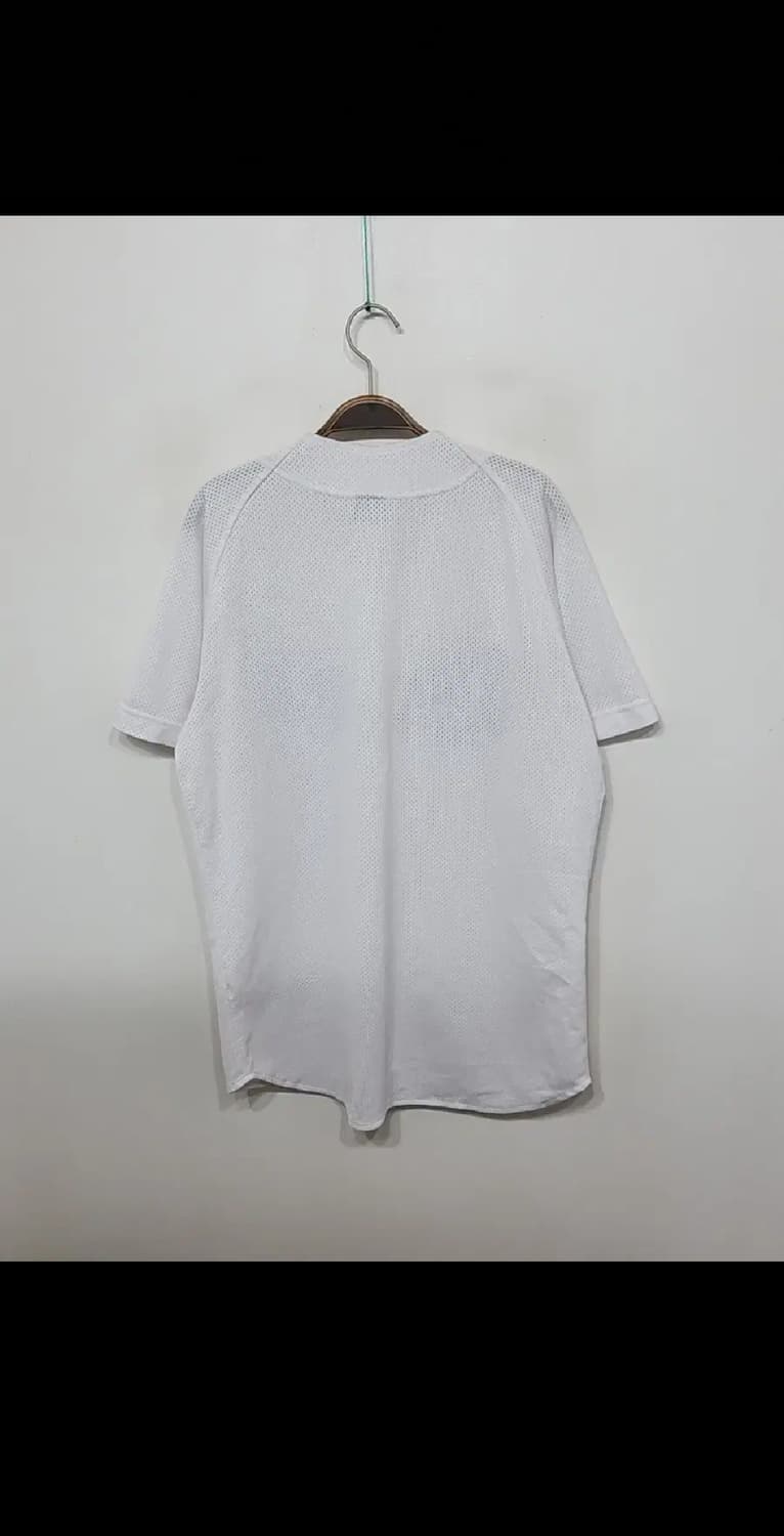 (100) SK 와이번스 야구져지 반팔 노마킹 유니폼 화이트 상품이미지6