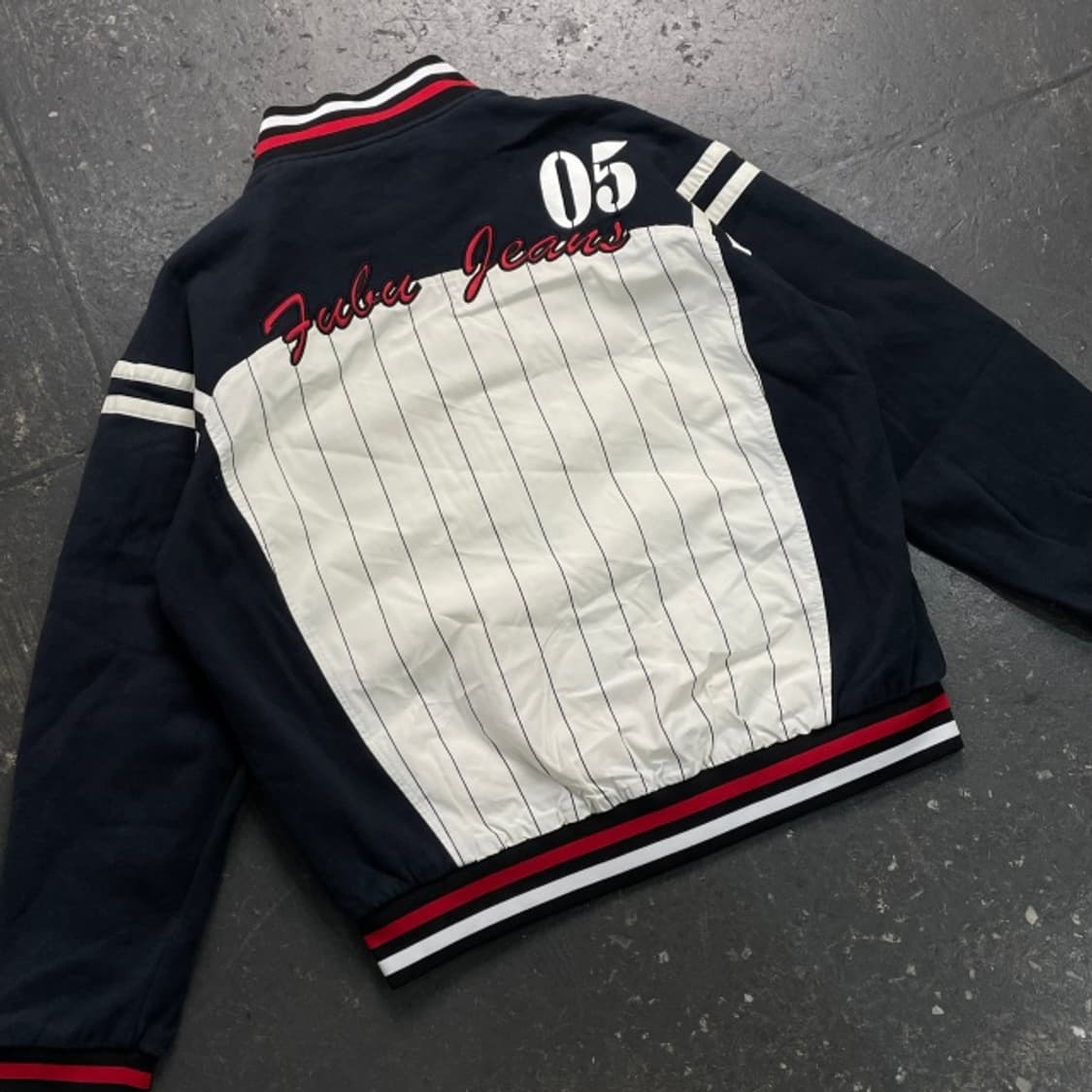 100 후부 Y2K 나일론 트랙자켓 상품이미지5