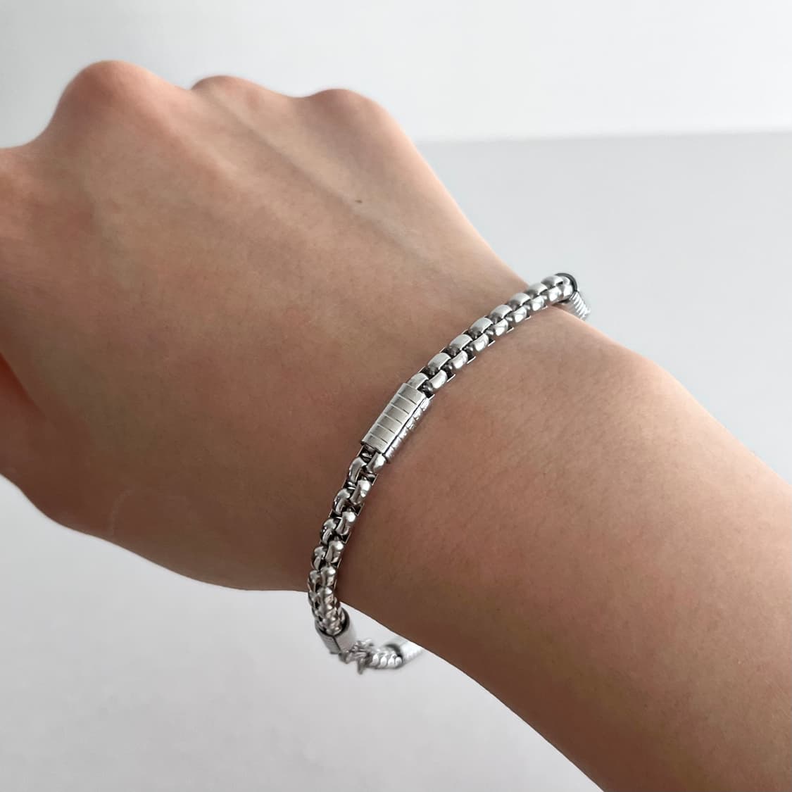 쿠바 체인 팔찌 상품이미지3