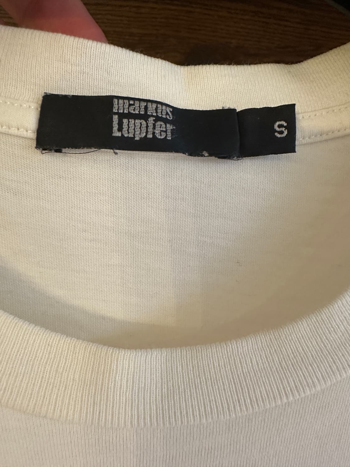 마커스 루퍼 립 프린트 티셔츠 S 상품이미지2